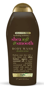 OGX Hydrating Moisture + Shea Soft & Smooth Body Wash, Coconut