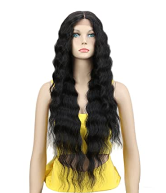 Lace Front Wigs 30'' Long Wavy Synthetic Wigs