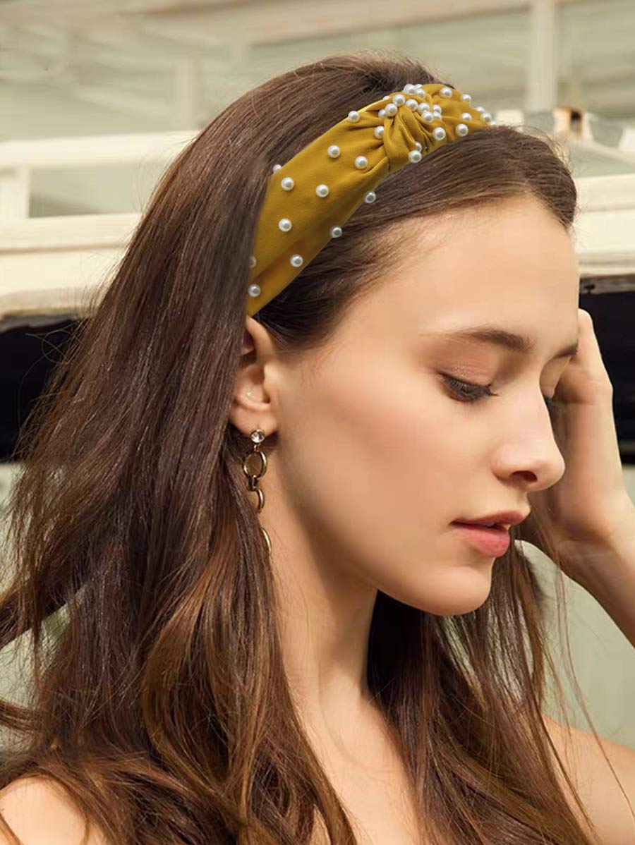 Pearl Headband for Women,