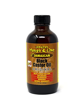 Jamaican Mango & Lime Black Castor Oil 4 oz