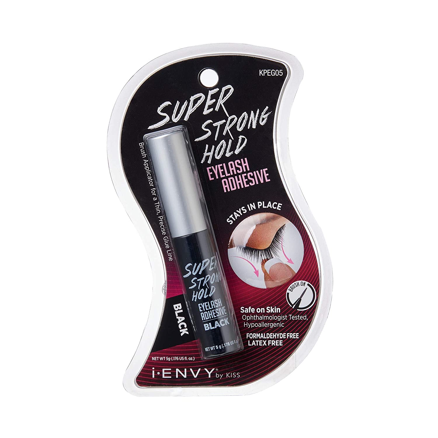 KISS i-Envy Super Strong Hold Eyelash Adhesive Black