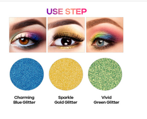 Eyeseek Colorful Eyeshadow Palette 35 Colors High Pigmented Makeup Palette Matte And Shimmer Glitter Eyeshadow Waterproof Long Lasting Eye Shadow Palette