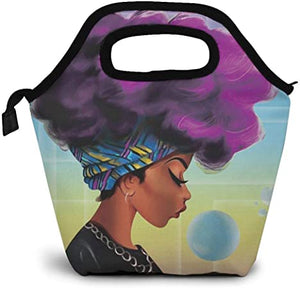 afrocentric lunch tote