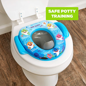 Baby Shark "Sharktastic" Soft Potty Training Seat For Toddlers